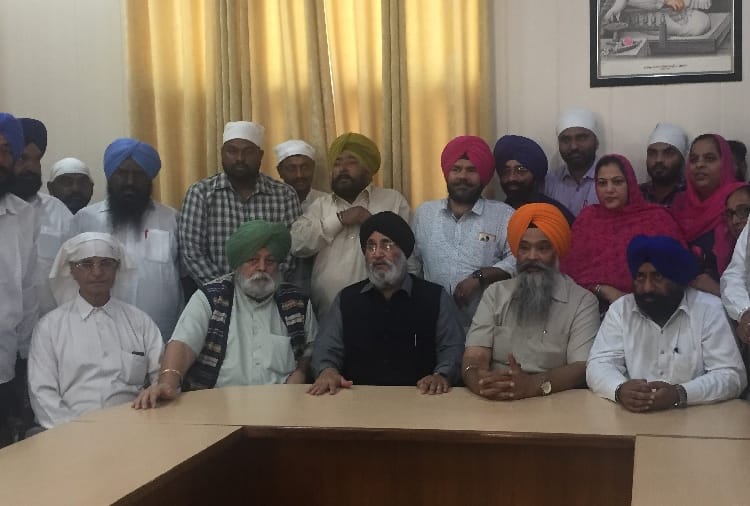 Akali-BJP workers meeting in Ropar of punjab