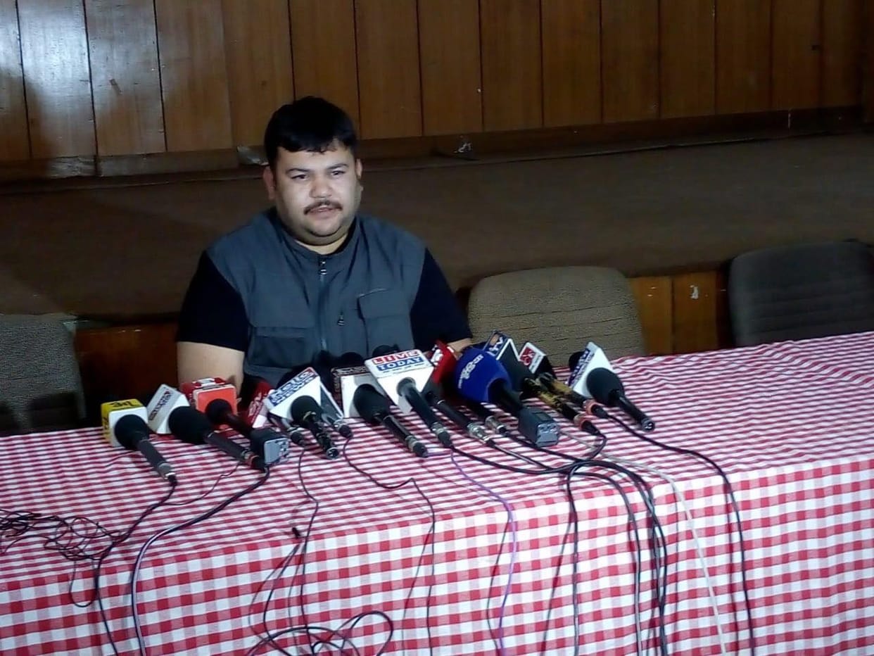 ias sting case ayush gaur press conference