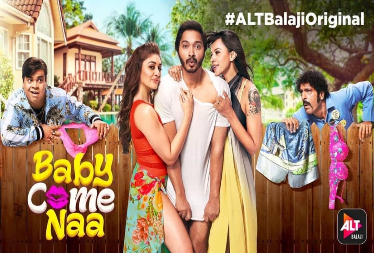 ekta kapoor new web series Baby Come Na Shreyas Talpade and Chunky Pandey starrer Trailer out