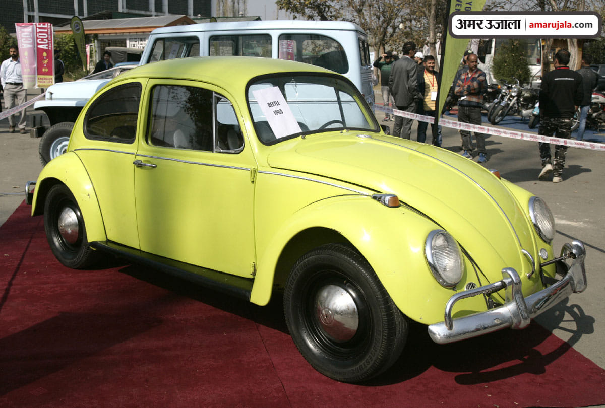 vintage car rally in srinagar jammu kashmir