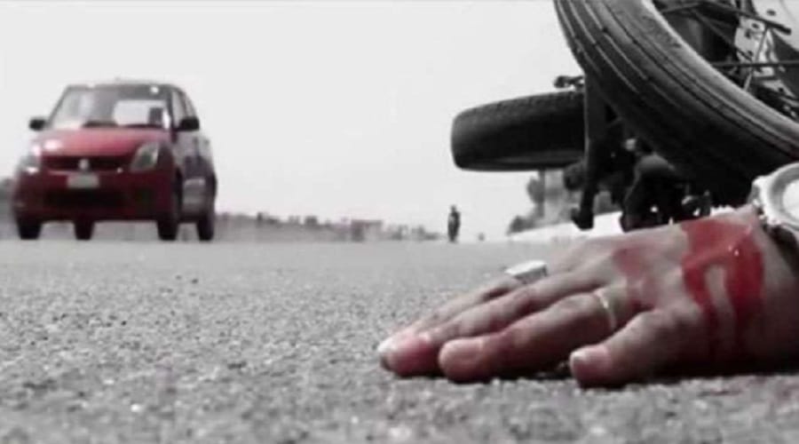 Accident in bijnor one man killed