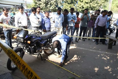 cashier killed and robbed in lucknow