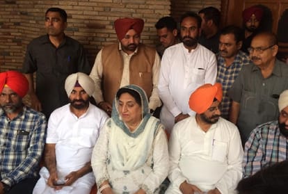 Akali-BJP workers meeting in Ropar of punjab
