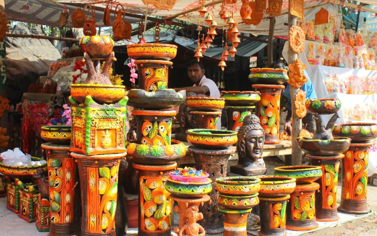 Deepawali Leave Chinese lights your house with clay decors meerut