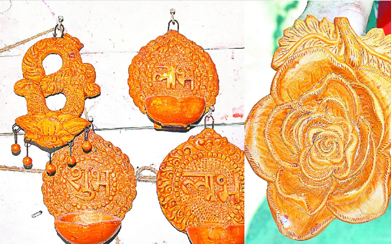 Deepawali Leave Chinese lights your house with clay decors meerut