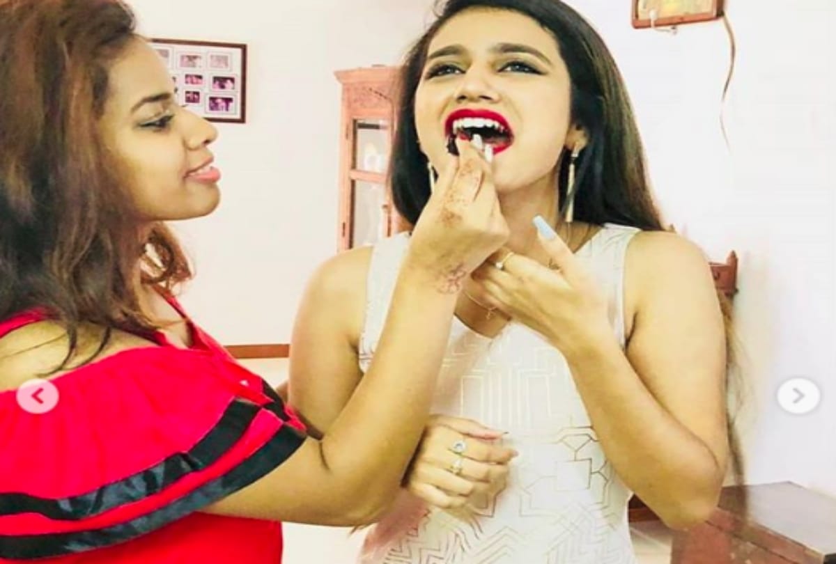 Priya Prakash Varrier Birthday video and photos has been viral