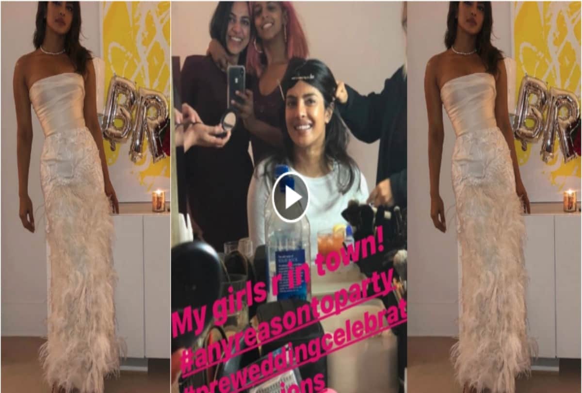 Priyanka Chopra looked stunning in her Bridal Shower