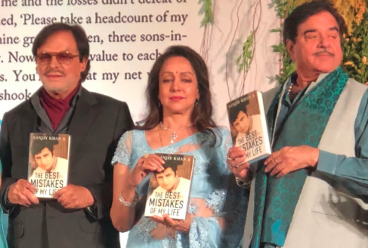 sanjay khan launch autobiography the best mestakes of my life