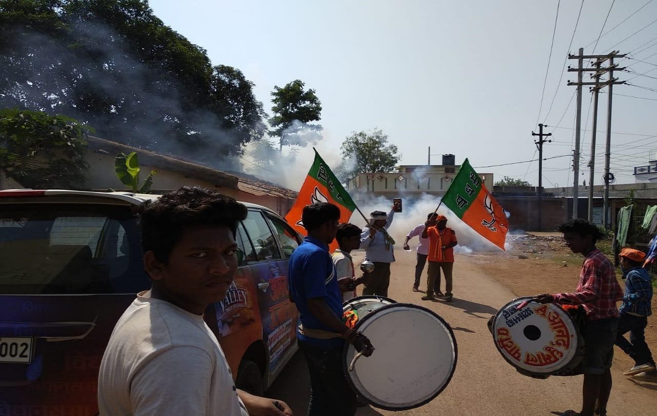 Chhattisgarh Assembly election 2018:Amar ujala chunav rath  BJP Campaign in Durg