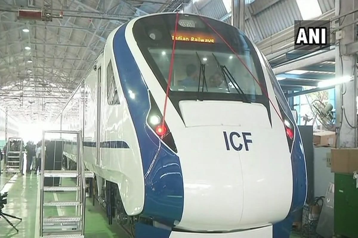 Fog and congested route delayed launch of india fastest train 18
