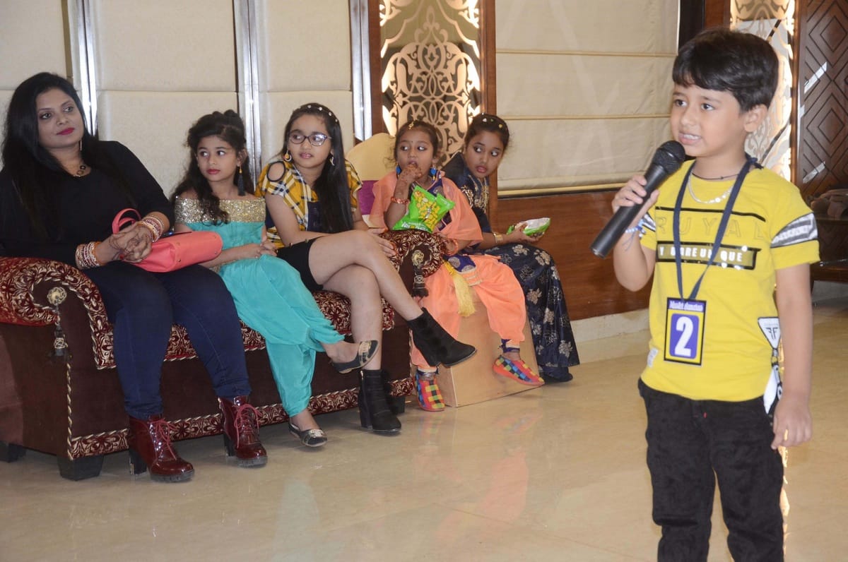 Audition of master and miss little star of banaras competition