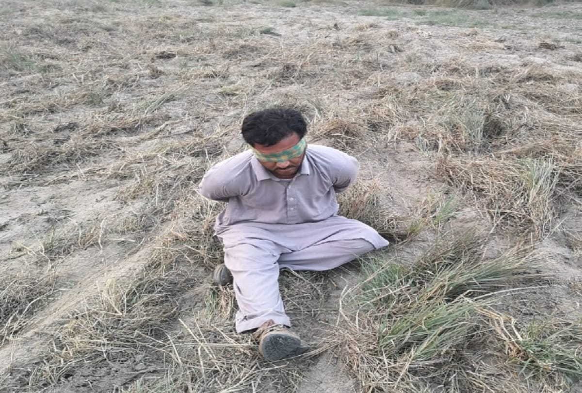 Operation party of Border Out Post Dona Telu Mal apprehended 2 Pakistani nationals in Firozpur