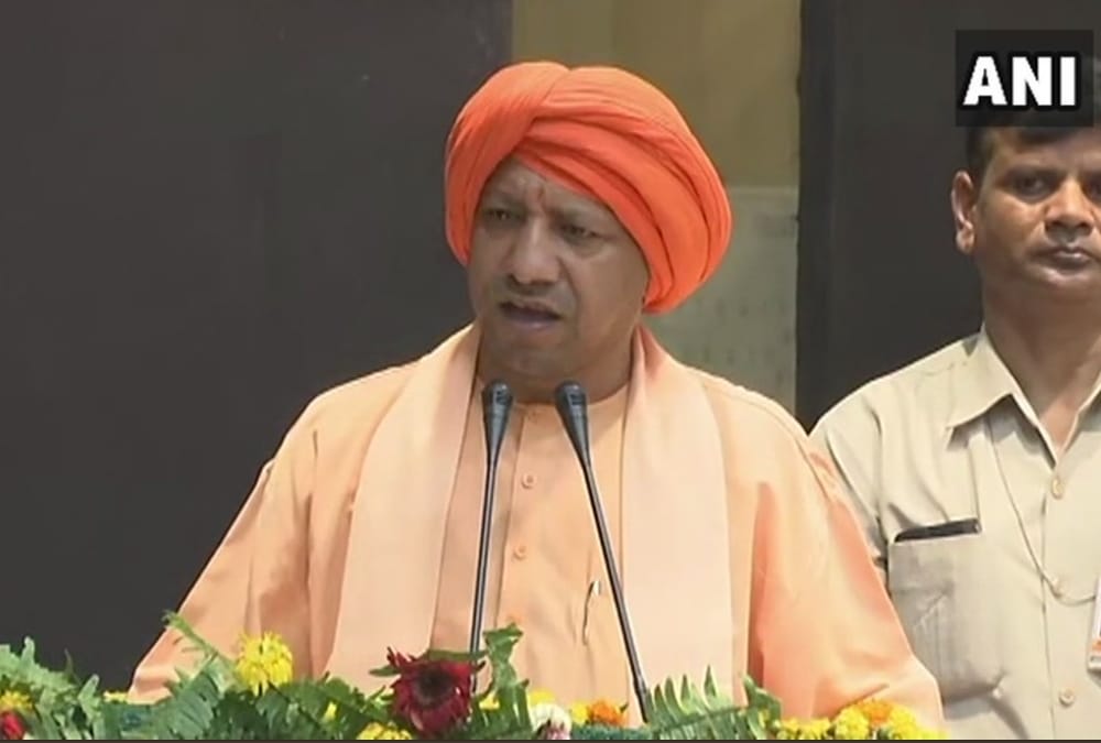yogi adityanath speaks in sikh samagam.