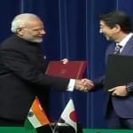 75 billion dollar currency exchange agreement between Japan and India