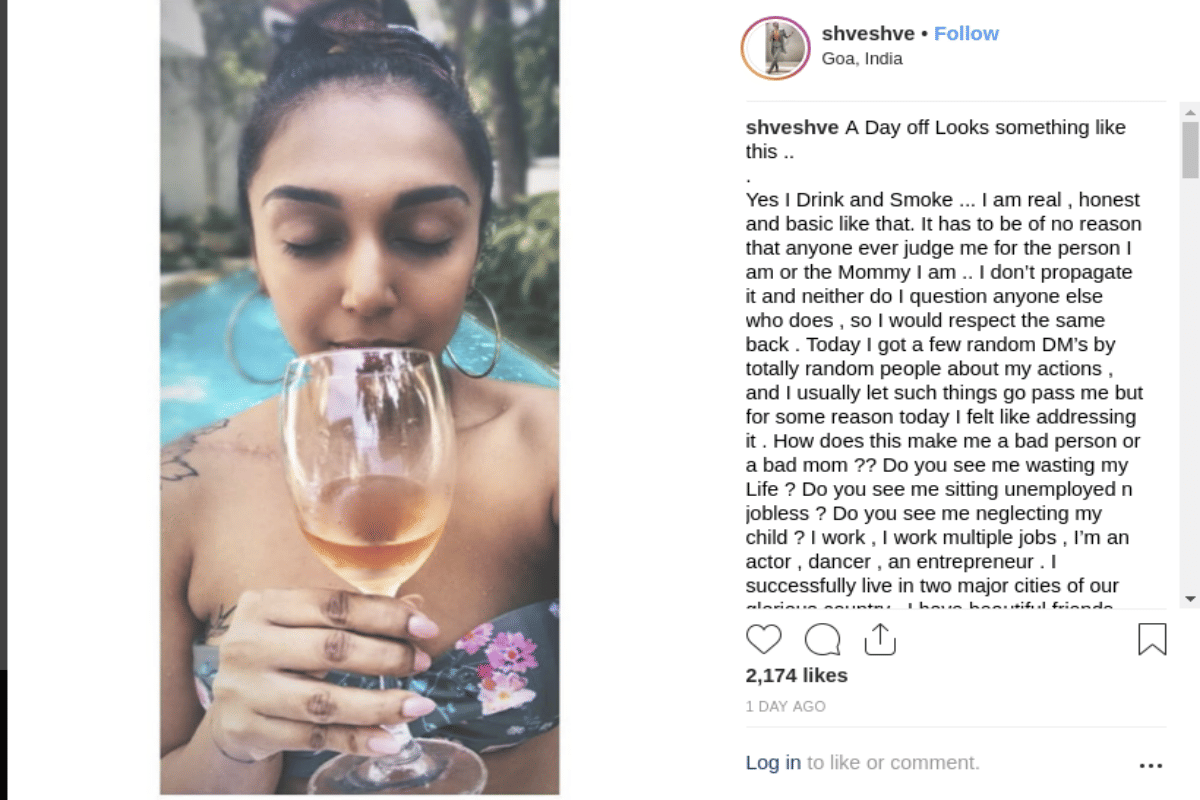 Shweta Salve trolled by bikini, cigarette and drinking, then the answer given to tollers