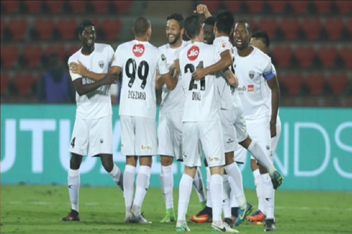 delhi dynamos and fc goa match tie in indian super league