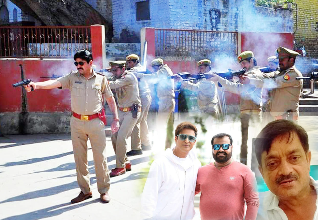 Shooting of film Family of Thakurganj in kanpur