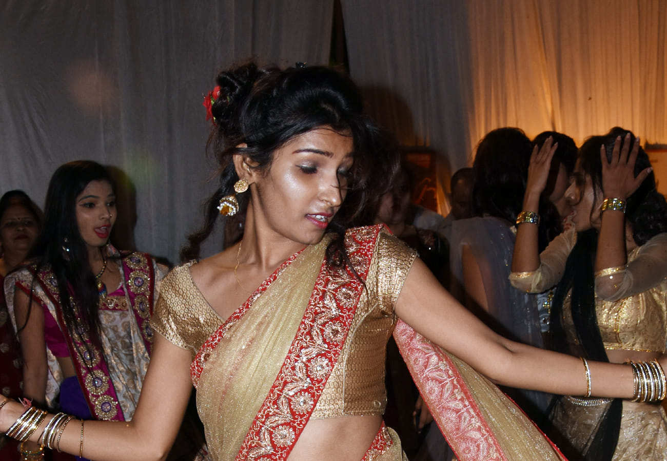 Maha dandiya utsav in kanpur