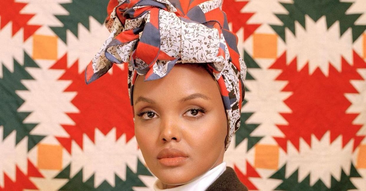 Hijab wearing supermodel Halima Aden