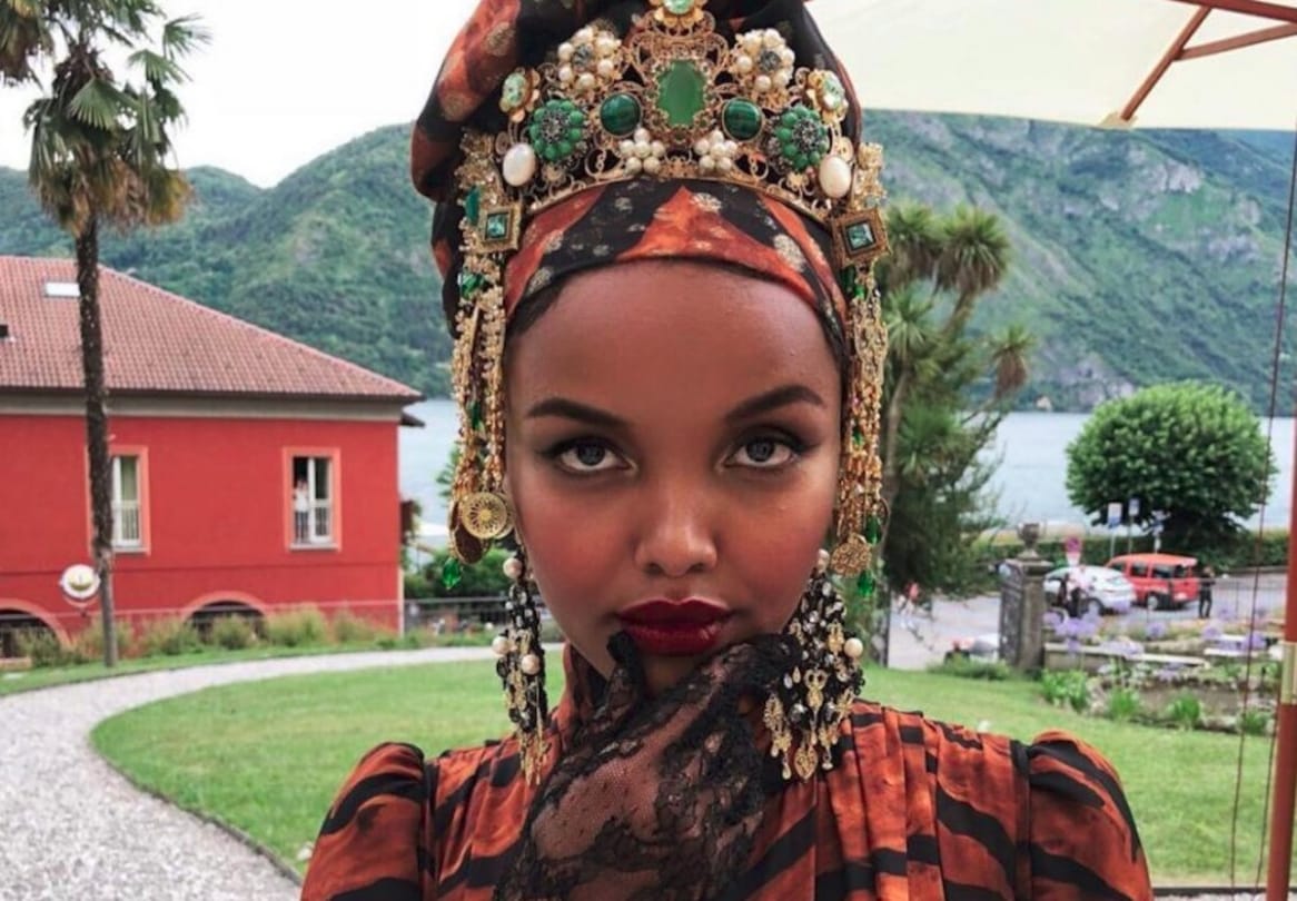 Hijab wearing supermodel Halima Aden