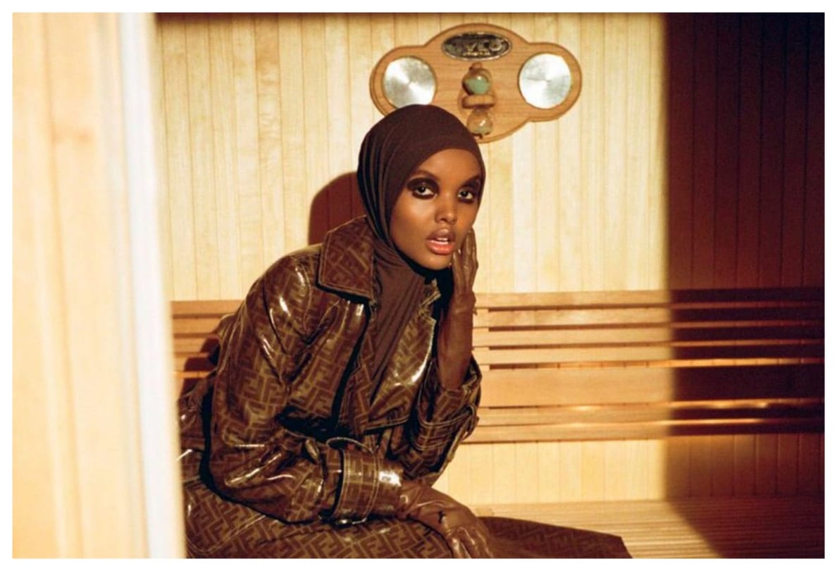 Hijab wearing supermodel Halima Aden