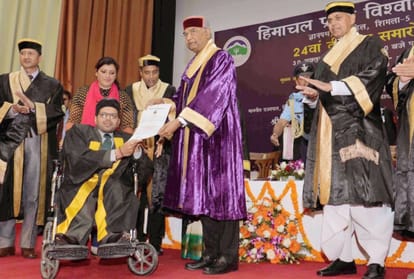 president ramnath kovind in shimla for hpu convocation