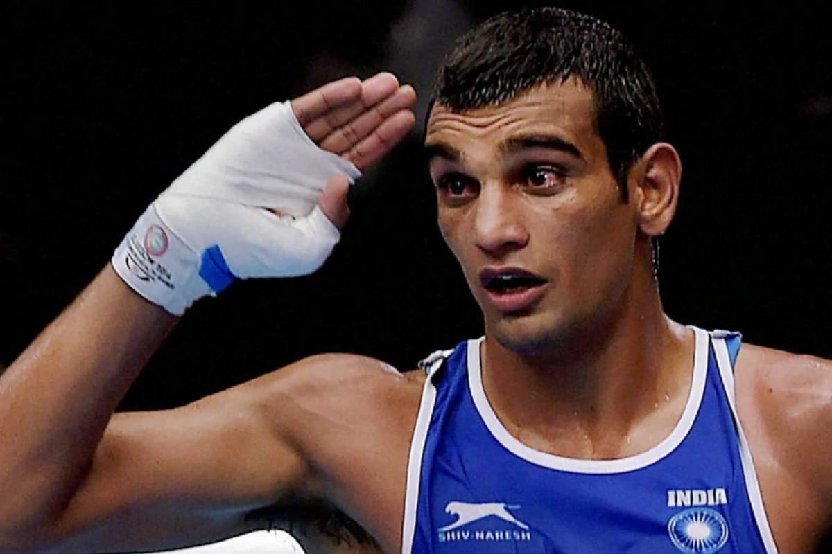 Boxer Mandeep Jangra won the first professional match