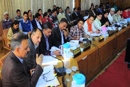 mc shimla house decisions held on october 30