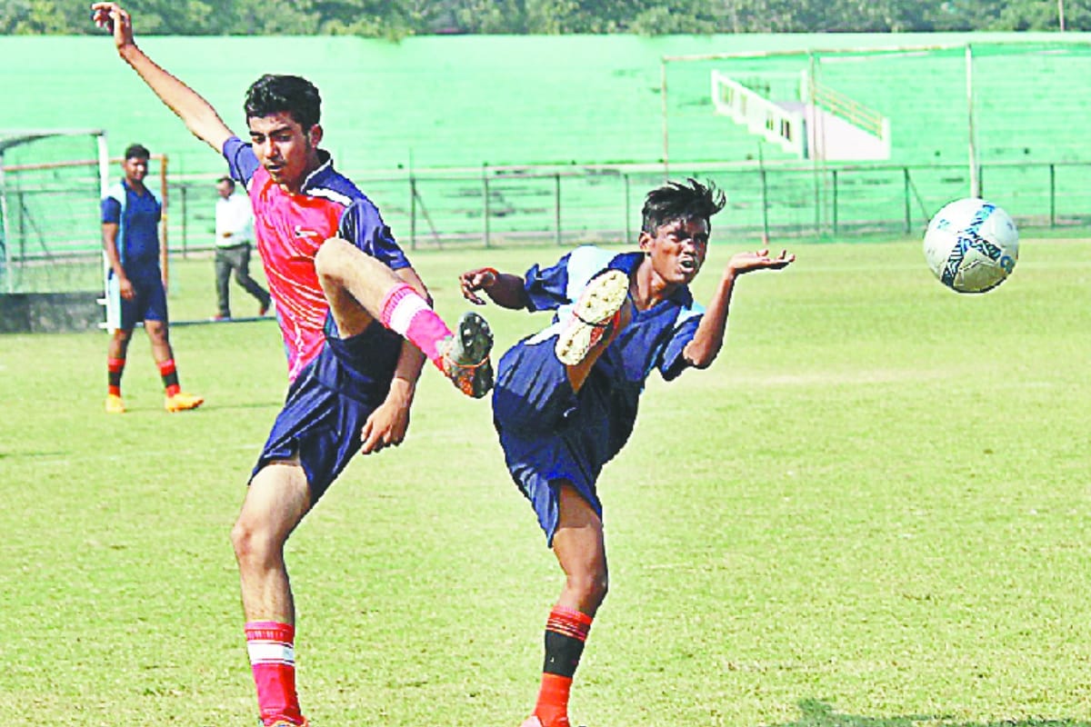 DAV players rocks in Under-19 tournament in kailash prakash stadium meerut