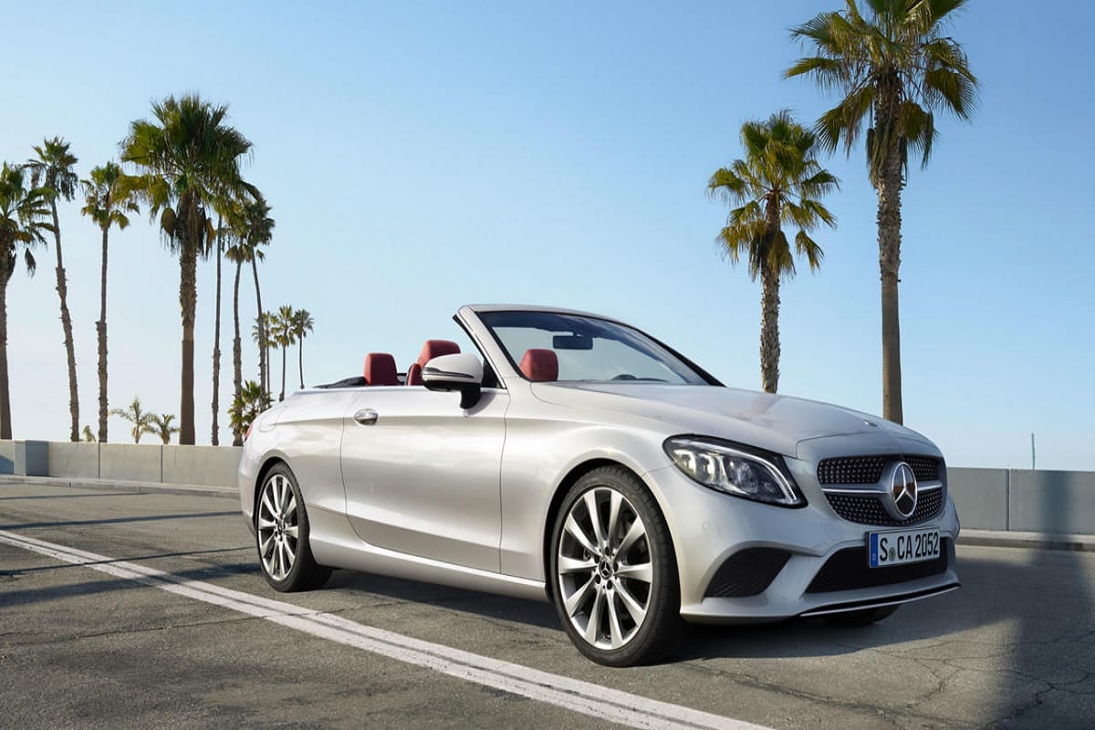 Mercedes c class cabriolet launch in india with Bs-6 engine