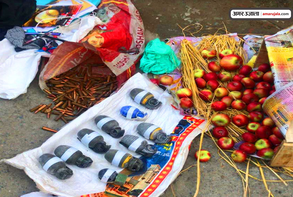 three militants arrested after brief shootout from narbal srinagar heavy ammunition recovered
