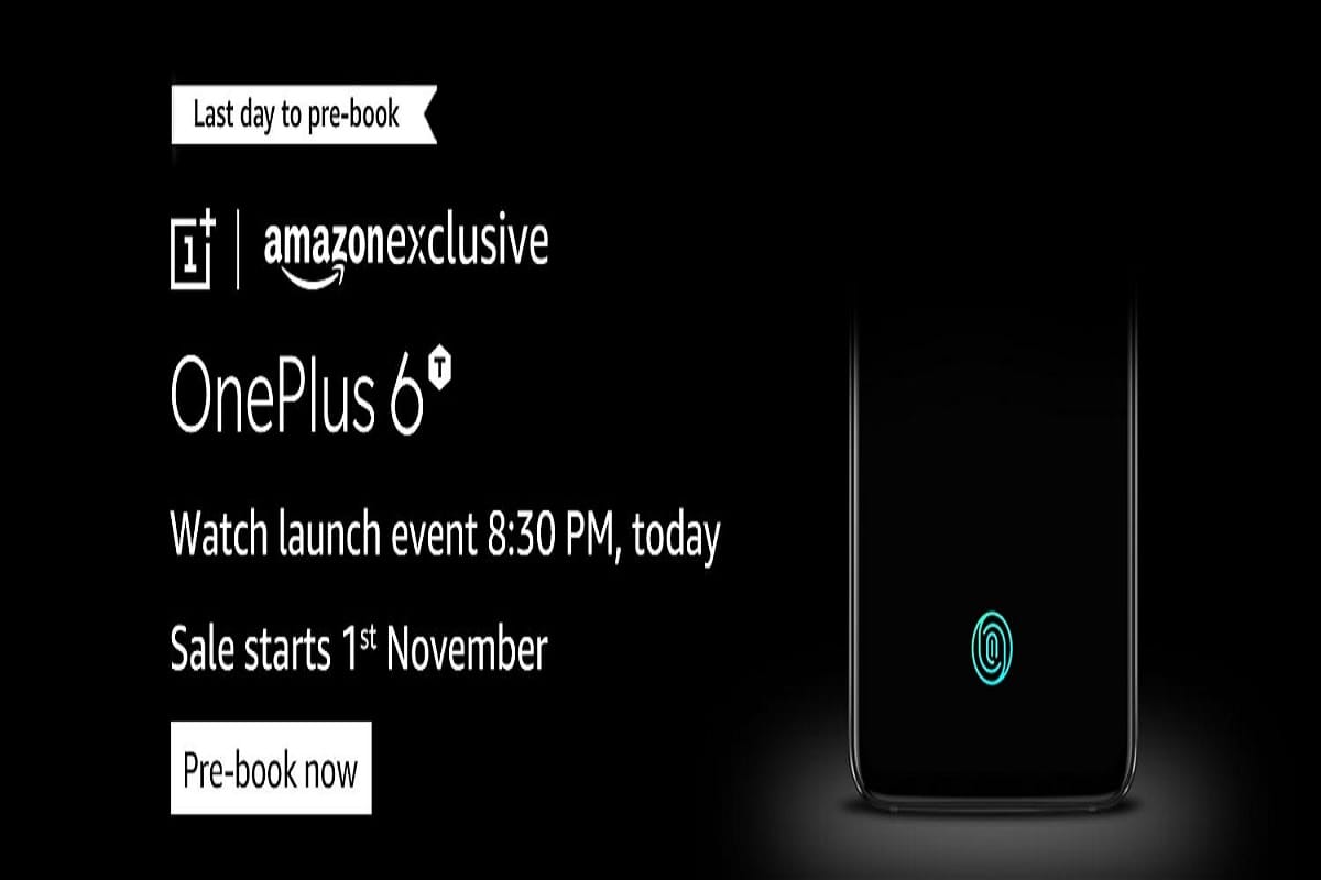 OnePlus 6T Set to launch in India today, Jio offers Rs 5,400 cashback, All you need to know