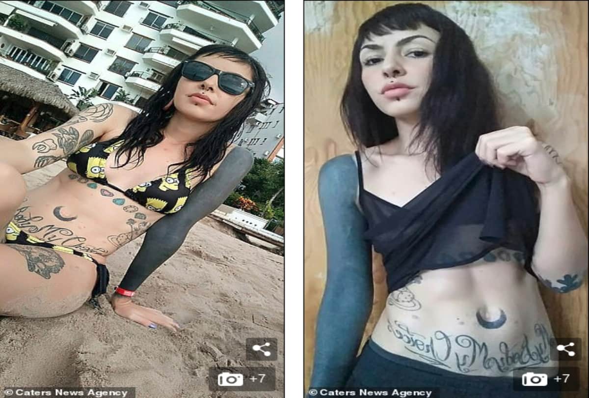 Mexican women removes her belly button and gifted to her boyfriend