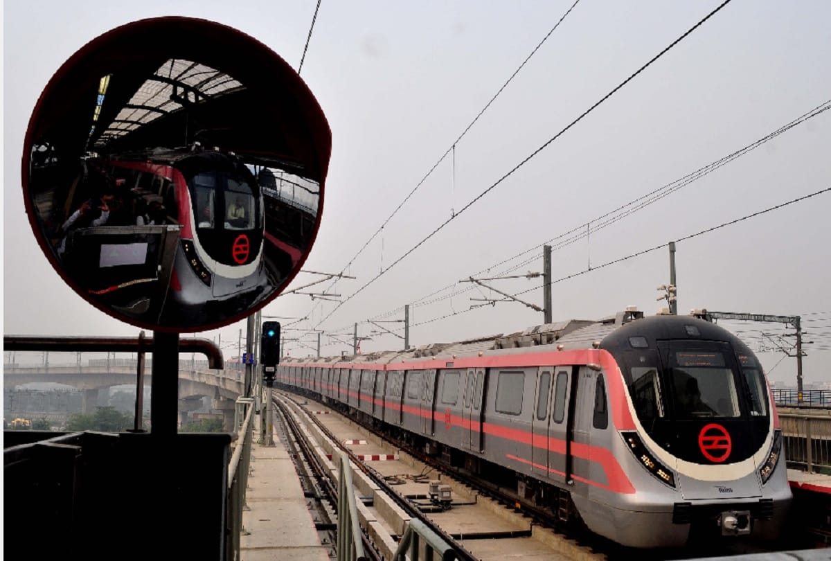 Delhi metro pink line: Delhi Metro High Tech route from Shiv Vihar to Trilokpuri