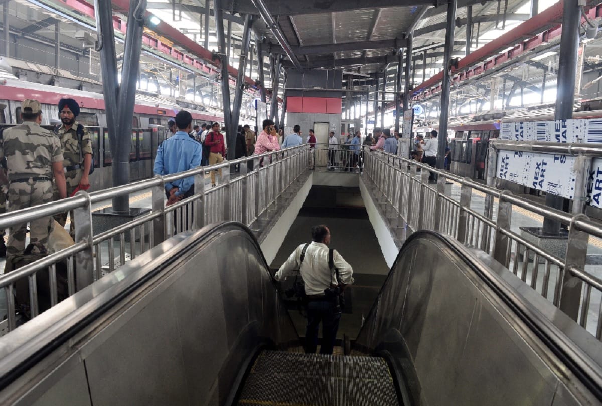 Delhi metro pink line: Delhi Metro High Tech route from Shiv Vihar to Trilokpuri