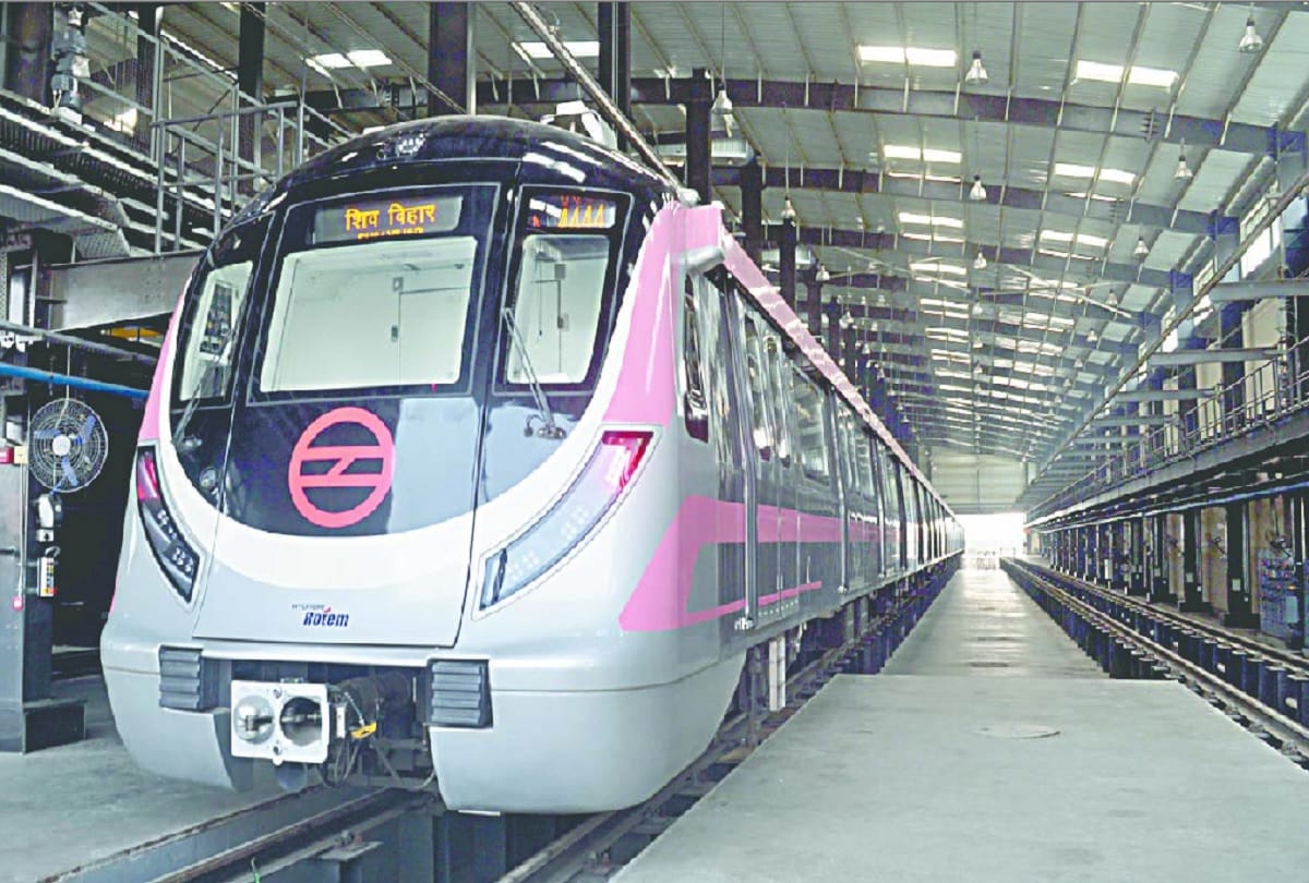 driverless train operations on delhi metro pink line will be inaugurated on 25th november