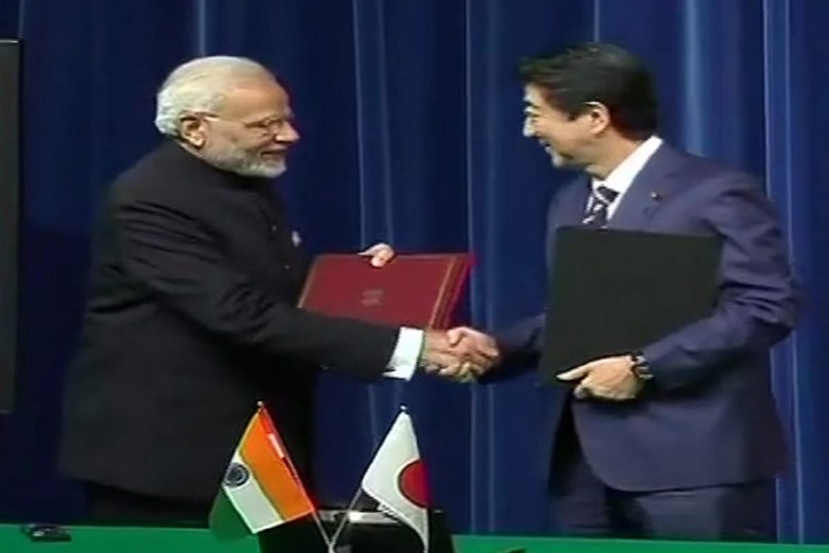 75 billion dollar currency exchange agreement between Japan and India