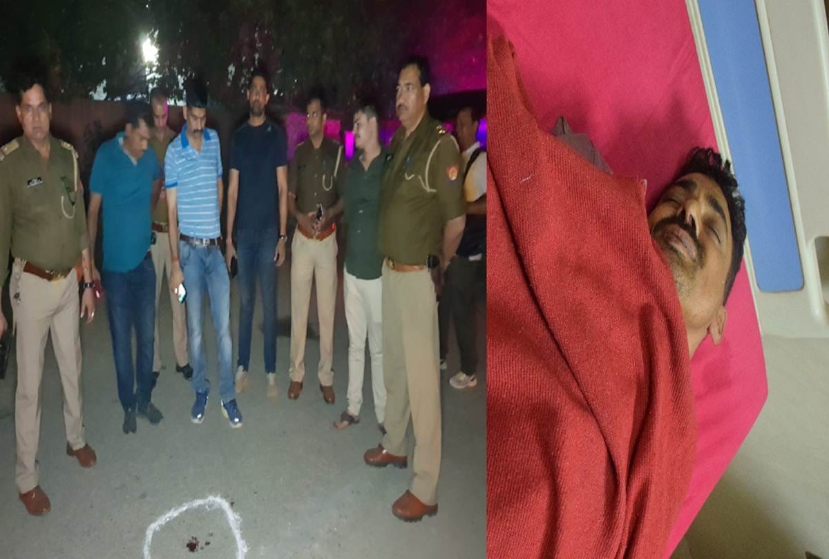 Encounter between police and criminal in sector-20 Noida, one criminal injured