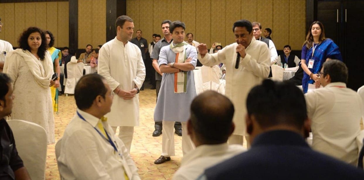 Madhya pradesh Assembly elections: Digvijay singh and J Scindia fights over ticket