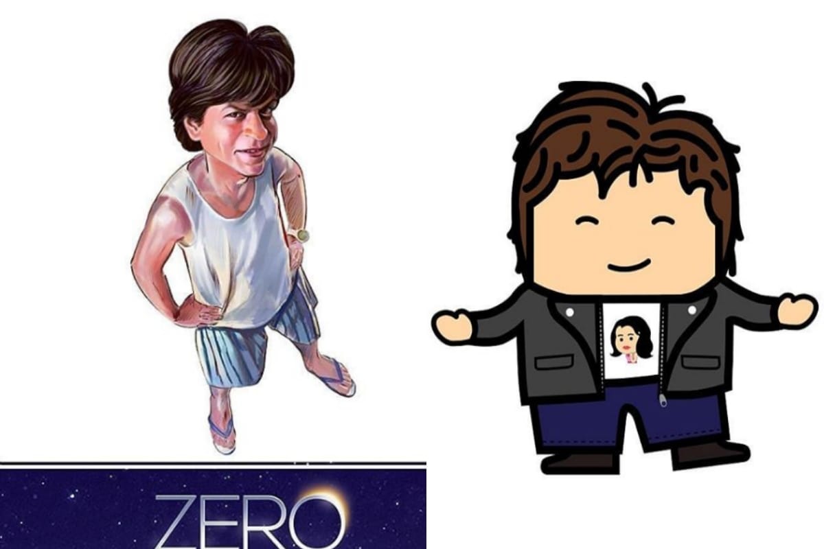 Bollywood actor shahrukh khan promoting bauua movie zero in a funny way meerut