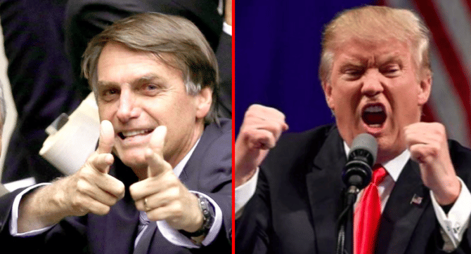 brazil president Bolsonaro compared to trump angered white house, said- there is only one trump