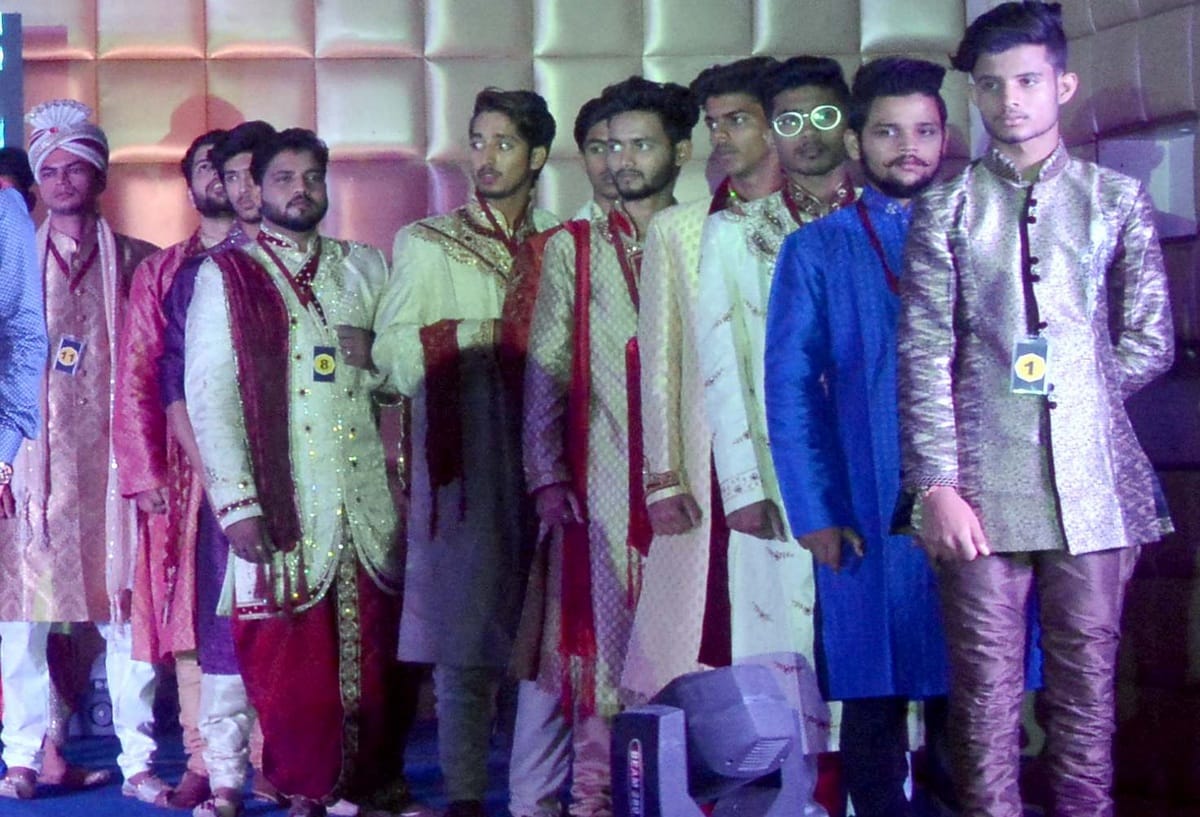 Miss and mr kashi final competition organised in hotel