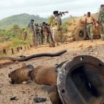 पत्रकारों की टीम पर नक्सली हमला