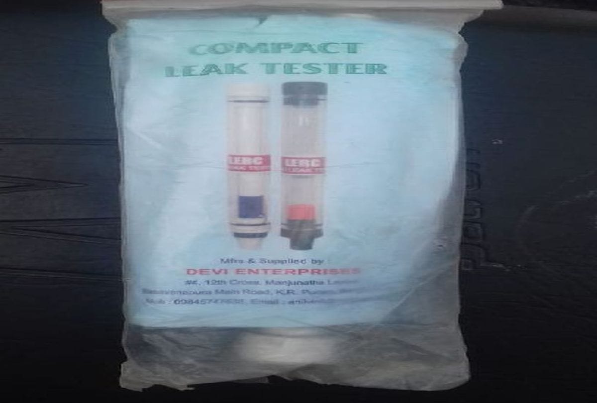 Hawker will come to home and check gas cylinder leakage
