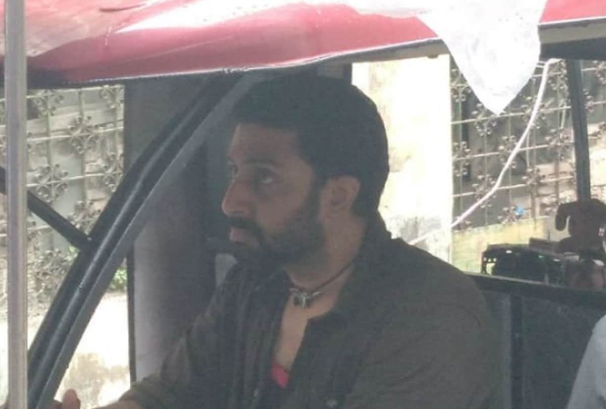 Abhishek Bachchan pics leak on sets of his next film of anurag   basu
