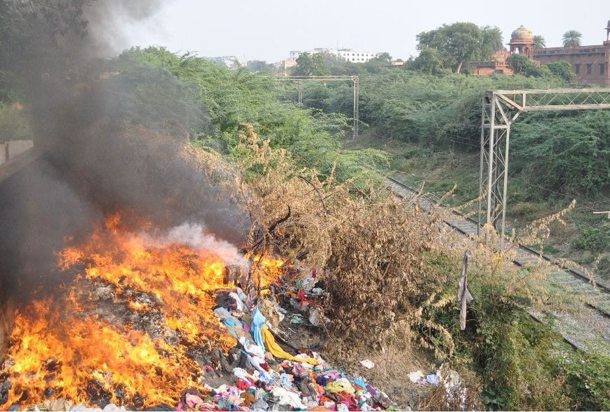 agra city air very polluted and harmful