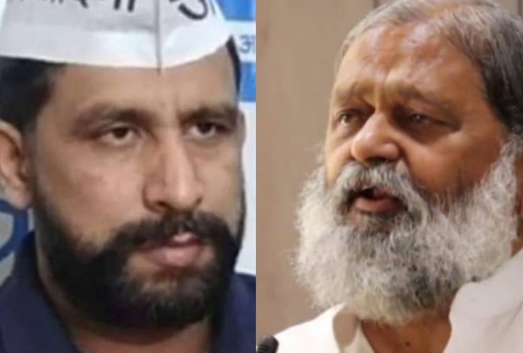 Naveen Jaihind targets on Manohar Sarkar in chandigarh