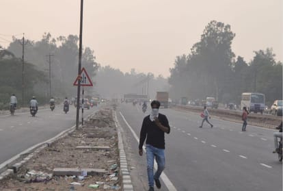 agra city air very polluted and harmful