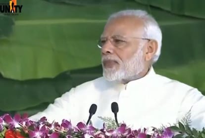 PM Narendra Modi inaugurates sardar vallabhbhai patel statue Of unity worlds tallest statue