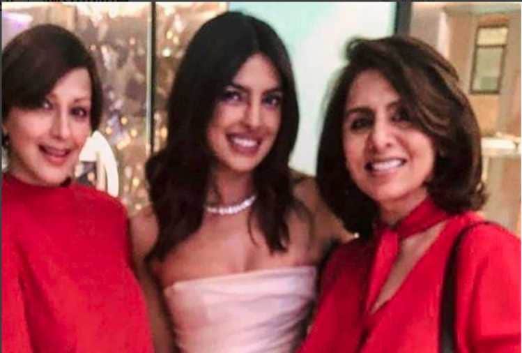 sonali bendre and neetu kapoor attend priyanka chopra bridal shower